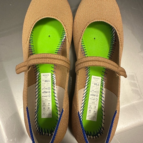 Rothy’s The Square Mary Jane in Wren 6.5 - Picture 3 of 9